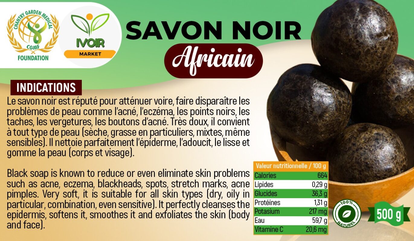 Savon noir africain Ivoir Market — free download